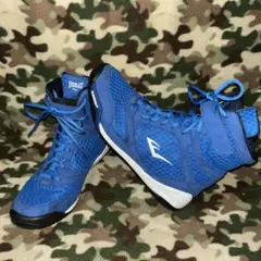 【最終値下げ】EVERLAST ボクシングシューズ　27㎝　美品　青 2025年最新】everlast シューズ ボクシングの人気アイテム