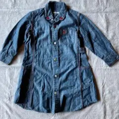 エーグル　AIGLE デニムワンピース　100