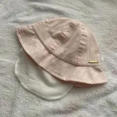 branshes ベビー帽子 ピンク 48cm