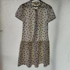 【ほぼ未使用】To b. by agnes b. 水玉模様 ワンピース 38