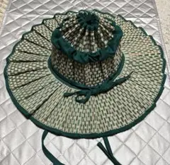 限定sale 美品＊Lorna Murray 麦わら　キッズ　M ローナマーレイ