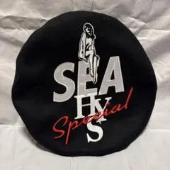 HYSTERIC GLAMOUR × WINDANDSEA ベレー帽 ヒスグラ