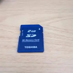 送料無料 TOSHIBA 2GB SDカード