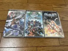 英雄伝説　軌跡シリーズ3本セット PSPソフト