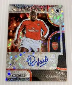PANINI PRIZM ソル・キャンベル 直筆サイン auto パラレル