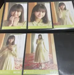 冨里奈央 乃木坂46 さざ波は戻らない 生写真 5種