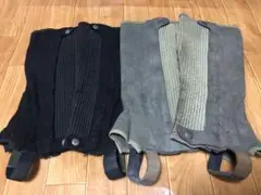 乗馬用品 乗馬用チャップス2セット