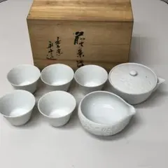 出石焼 煎茶器 宝瓶 湯冷 碗 共箱(メ1537) Yahoo!オークション -「出石焼 煎茶」の落札相場・落札価格