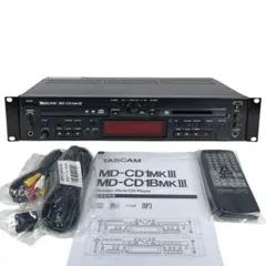 優良中古品 TASCAM MD/CDコンビネーションデッキ MD-CD1MK3 TASCAM CDプレーヤー／MDレコーダー コンビネーションデッキ MD