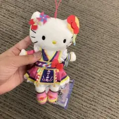 サンリオピューロランドぬいぐるみハローキティストラップ