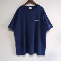 Champion ブルー系 Tシャツ 半袖　Lサイズ