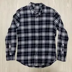 GIORDANO チェックシャツ ネルシャツ L 古着