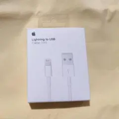 アイホン純正　1m USB充電ケーブル Lightningケーブル アップル純正
