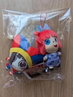 新品未使用☆アメイジングデジタルサーカス ポムニ　ㆍラガタぬいぐるみストラップ☆