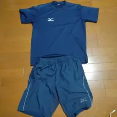 Mizuno ネイビー シャツ　パンツ　セット