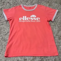 ellesse コーラルピンク Tシャツ