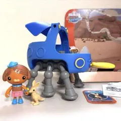 Octonauts オクトノーツ オクトポット フィギュア 潜水艦 海洋生物 オクトノーツと地上のミッション GUP-A ＆バーナクルズ