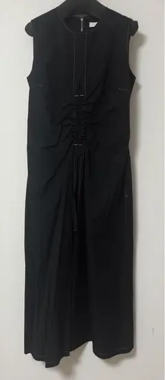 Ujohウジョー　フロントギャザー　ワンピース
