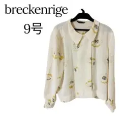 breckenridge 長袖ブラウス 9号 レディース 花柄 おしゃれ