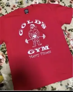 ゴールドジム GOLDS GYM 半袖 新品未使用 クリスマス フィットネス