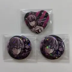 桃源暗鬼　ホログラム缶バッジ　ハート缶バッジ　屏風ヶ浦帆稀　3点セット