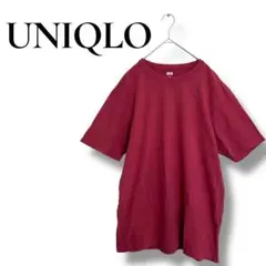 ユニクロ 半袖 Tシャツ 無地 シンプル カジュアル XL 綿100% メンズ