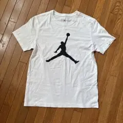 Jordan ロゴプリント Tシャツ ホワイト　Mサイズ