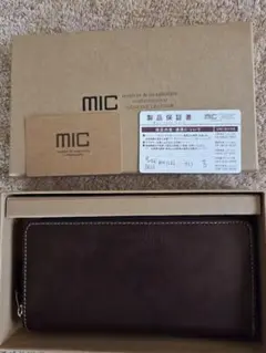MIC バグッダラウンドファスナー長財布