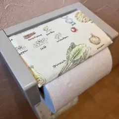 3181【2点100円、3点200円引き】食材柄トイレットペーパーカバー