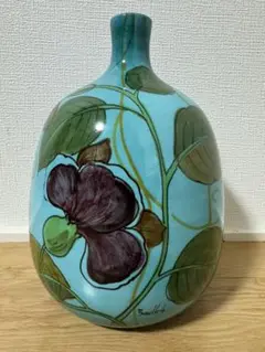 イタリア製 PAORI 花瓶 花器 壺 置物 大型 陶器 グリーン 緑色 レトロ イタリア製 PAORI 花瓶 花器 壺 置物 大型 陶器 グリーン 緑色