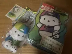 ポチャッコ くじ ラストワン クッション パペット アクスタ