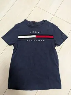 TOMMY HILFIGER ネイビー Tシャツ 104　トミーフィルガー