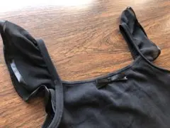 美品　シルビア　黒のレオタード　130cm