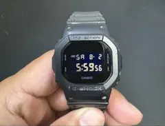 CASIO G-SHOCK ブラック デジタル腕時計