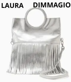 LAURA DIMAGGIOローラディマッジオ　ショルダーバッグシルバーポーチ付