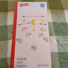 goki モビール ひつじと星 40 x 38 cm