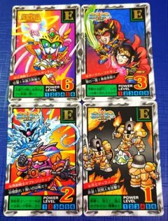BATTLE OF KNIGHTS ガンダム トレカセット ４枚