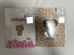 【最終値下げ】しまむら 日焼けキティ ダイカットケース付きレター 2点セット