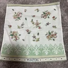新品未使用MINTON 花柄 ハンカチ