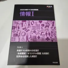新品 河合塾 2025 共通テスト総合問題集 情報I