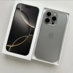 iPhone 16Pro ナチュラルチタニウム 128GB SIMフリー