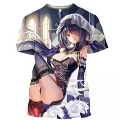 時崎狂三 デート・ア・ライブ Tシャツ シャツ デートアライブ ヴェール