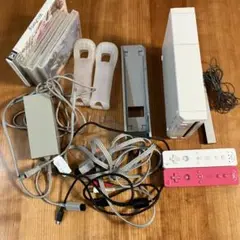 Wii本体 + Wiiリモコン2台 + ソフトセット