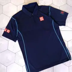 希少美品 UNIQLO × ジョコビッチモデル テニスウェア ブラック