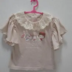 モリノリンクル×サンリオキャラクターズTシャツ（90cm）