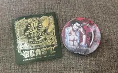 ワンピース ONE PIECE ミホーク 缶バッジ 輩缶バッジ BEAST