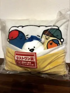 【未開封】一番くじ お文具といっしょ ラストワン賞 クッション＋各種グッズセット
