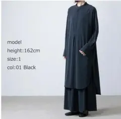 08sircus ロングシャツワンピース ピンク