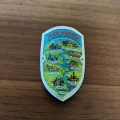 DER RHEIN シールド　ハイキングメダリオン