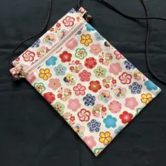 ハンドメイド　お祭り　ポシェット　ポーチ　サコッシュ25.81